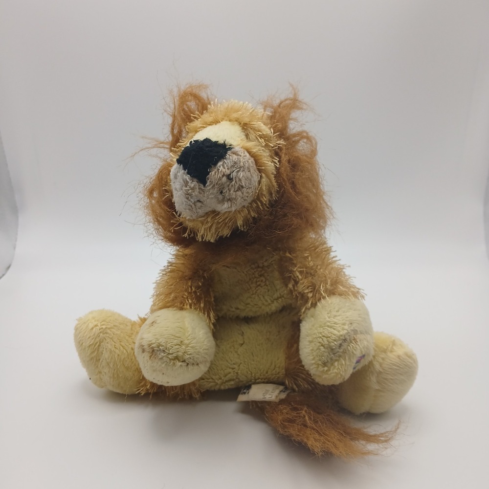 Ganz Webkinz Lion Plush Stuffed Animal Toy HM006 NO CODE Beanbag For Children